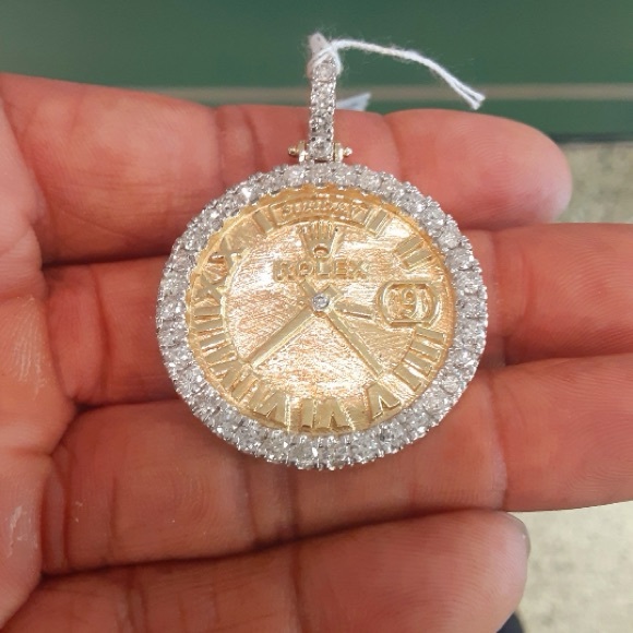 Solid Gold Rolex Pendant - Picture 6 of 6